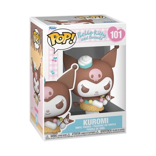 Funko Pop HELLO KITTY - POP Sanrio  101 - Kuromi with ice cream
