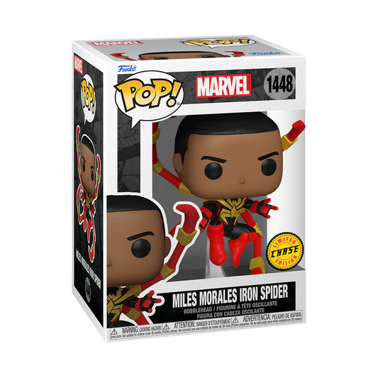 Funko Pop Comics 1448 - Miles Morales Iron Spider - Marvel (CHASE)