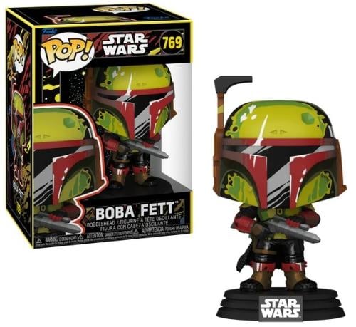Funko Pop BOOK OF BOBA FETT - POP Star Wars  769 - Boba Fett (Retro)