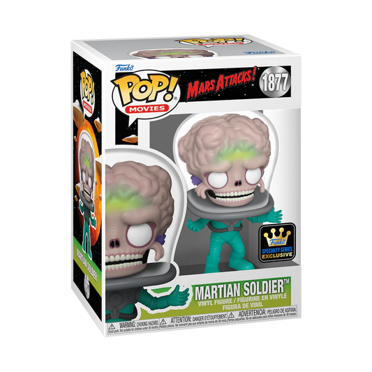 Funko Pop Animation 1877 - Martian Soldier - Mars Attack (Speciality Series)