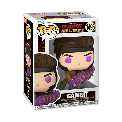 Funko Pop DEADPOOL & WOLVERINE - POP Marvel  1496 - Gambit