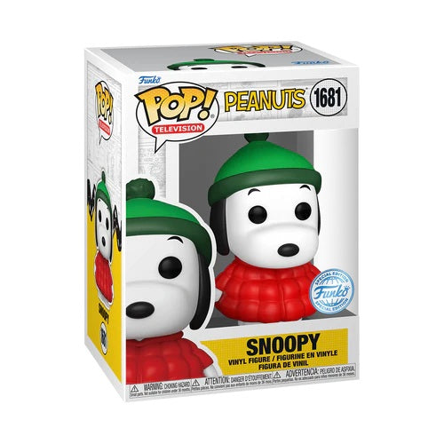 Funko Pop Television 1681 - Snoopy in Coat - PEANUTS