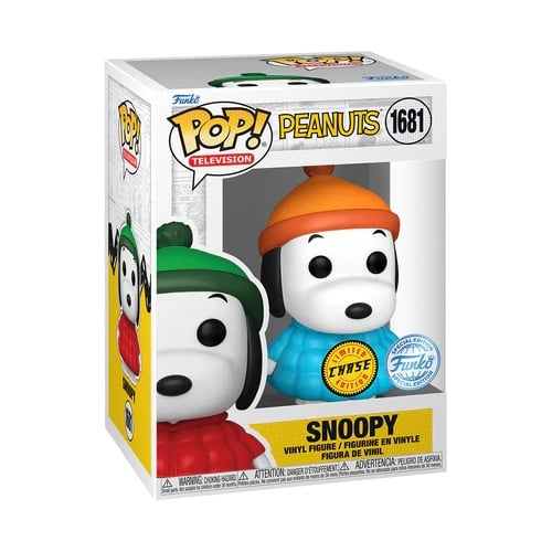 Funko Pop Television 1681 - Snoopy in Coat (Chase) - Peanuts