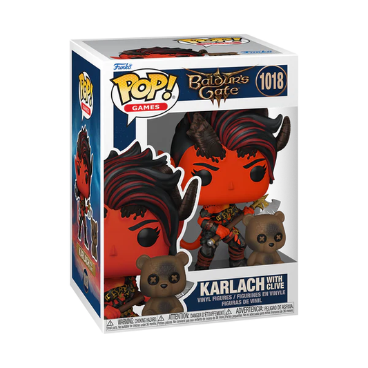 Funko Pop Games 1018 - Karlach & Clive - BALDUR'S GATE 3