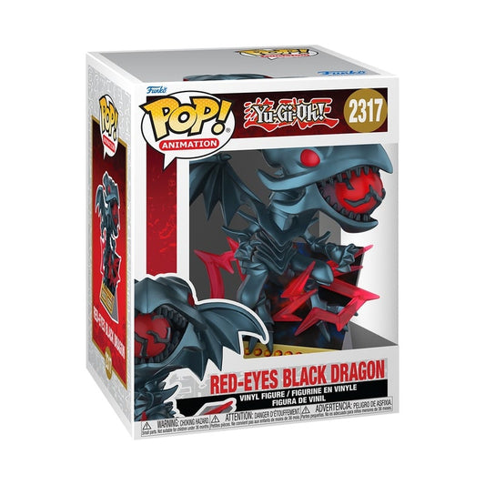 FUNKO POP ANIMATION : YU GI OH - RED EYES BLACK DRAGON 2317