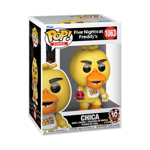 Funko Pop FIVE NIGHTS AT FREDDY'S - POP Games  1063 - Chica