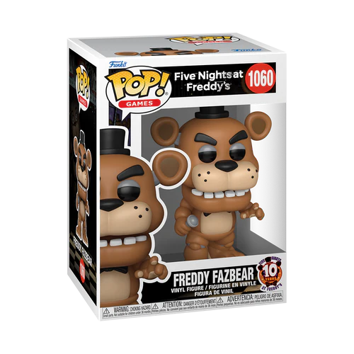 Funko Pop FIVE NIGHTS AT FREDDY'S - POP Games  1060 - Freddy