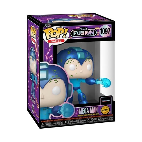 FUNKO POP GAMES : FUSION - MEGA MAN 1097 BUNDLE CHASE