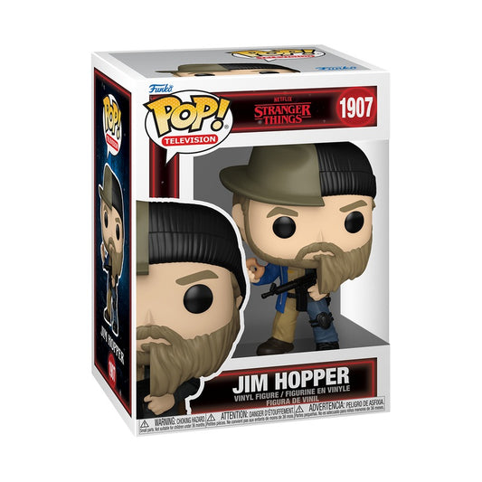 FUNKO POP TELEVISION : STRANGER THINGS - JIM HOPPER 1907