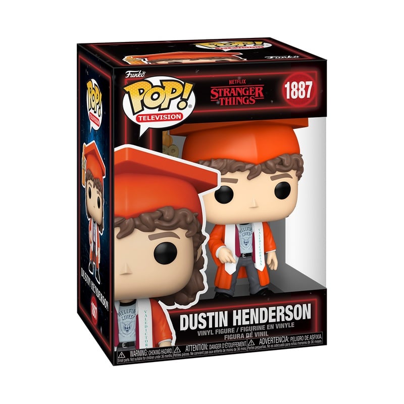 FUNKO POP TELEVISION : STRANGER THINGS - DUSTIN HENDERSON 1887