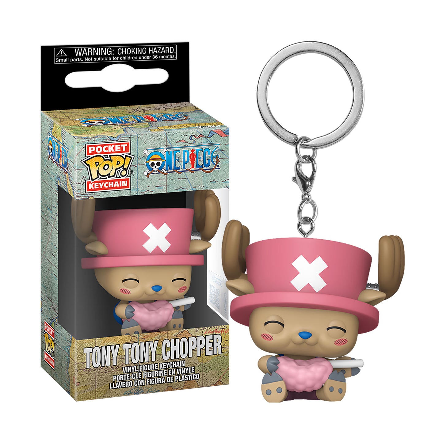 FUNKO POP ANIMATION : ONE PIECE - TONY TONY CHOPPER CANDY KEYCHAIN