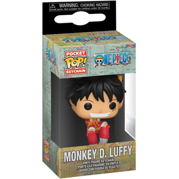 FUNKO POP ANIMATION : ONE PIECE - MONKEY D. LUFFY KEYCHAIN