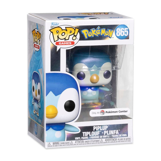 FUNKO POP GAMES : POKEMON - PIPLUP 865 POKEMON CENTER EXCLUSIVE (PREORDER)