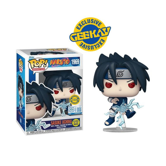 FUNKO ANIMATION: NARUTO - SASUKE UCHIHA 1969 (GITD) (GEEKAY EXCLUSIVE)
