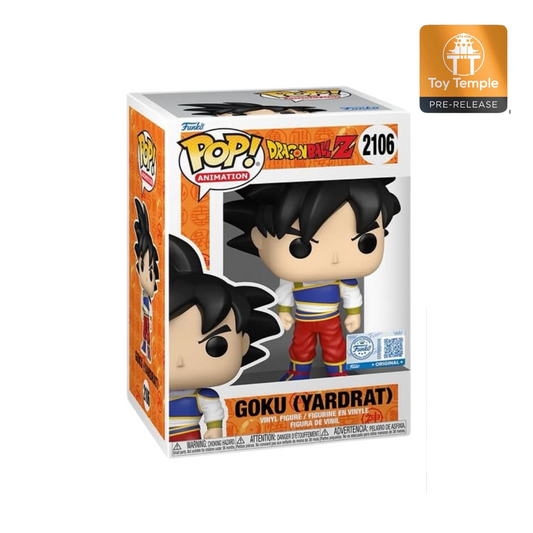FUNKO ANIMATION: DRAGON BALL Z - GOKU YARDRAT 2106 (TOY TEMPLE PRE- RELEASE)