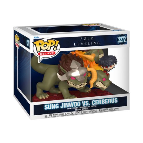 FUNKO POP ANIMATION : SOLO LEVELING - SUNG JINWOO VS. CERBERUS 2272 DELUXE