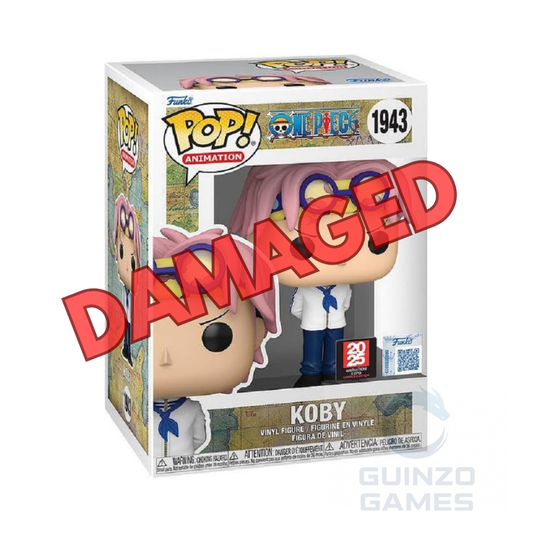 Scatola Funko POP vinyl: figura Koby 1943, camicia bianca e pantaloni blu