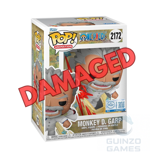 Funko POP Animation One Piece Monkey D. Garp 2172 in scatola, danneggiata