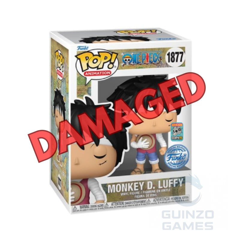 Action figure Funko Pop One Piece Monkey D. Luffy in scatola