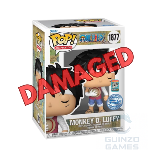 Action figure Funko Pop One Piece Monkey D. Luffy in scatola