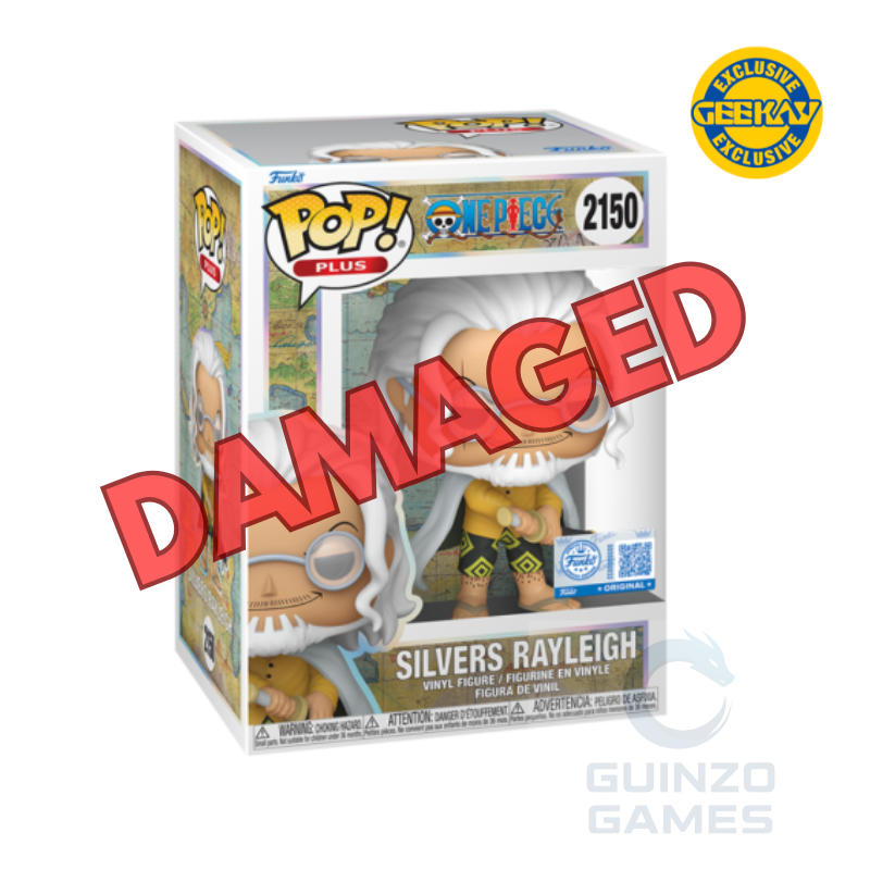 Figura Funko POP in vinile Silver Rayleigh 2150, scatola GEEKAY EXCLUSIVE