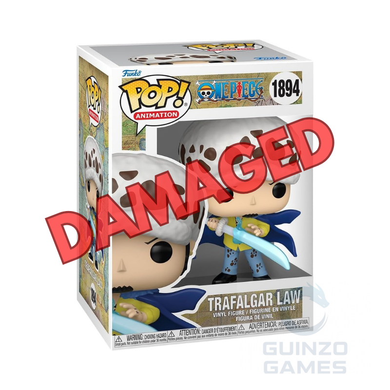 Figura in vinile Funko POP Animation One Piece Trafalgar Law 1894 in confezione