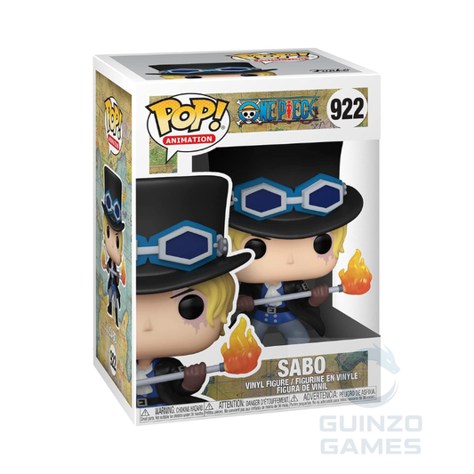 Personaggio Funko POP in vinile di Sabo, in confezione scatola da collezione