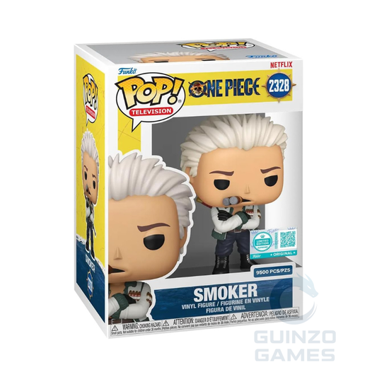 Figura Funko Pop da collezione in scatola, personaggio con capelli bianchi e giacca scura