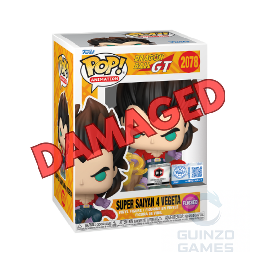 Scatola Funko POP! Animation Dragon Ball GT con figura in vinile flocked di Vegeta