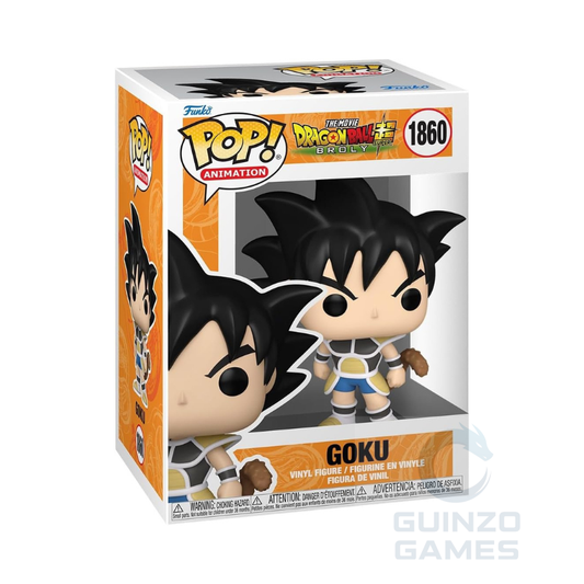 Figura Funko POP di Goku in posa, abito giallo e blu, testa grande, 1860.