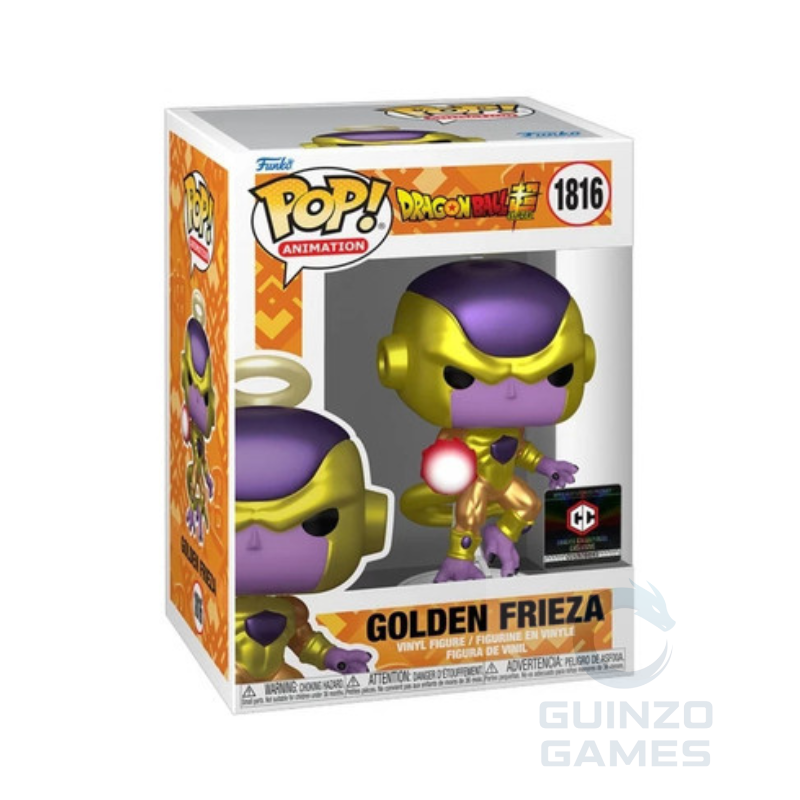 Action figure Funko Pop Golden Frieza dorata e viola, confezione scatolata 1816