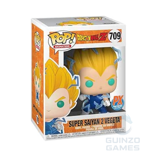 Figura Funko POP animazione Super Saiyan 2 Vegeta nella scatola