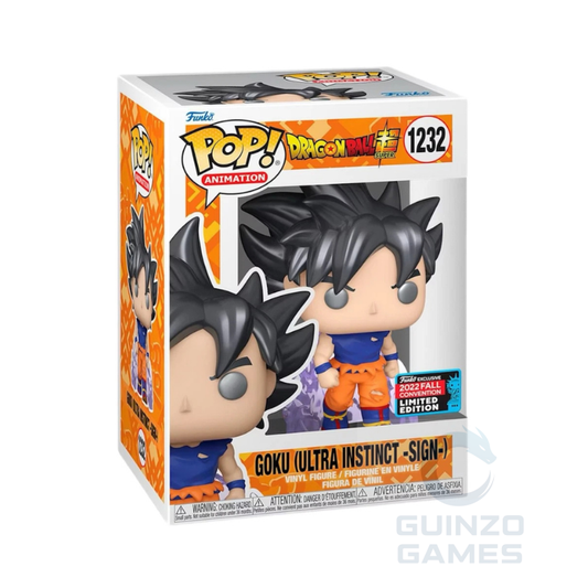 Figura Funko POP in scatola: Goku con capelli neri e felpa blu, 1232