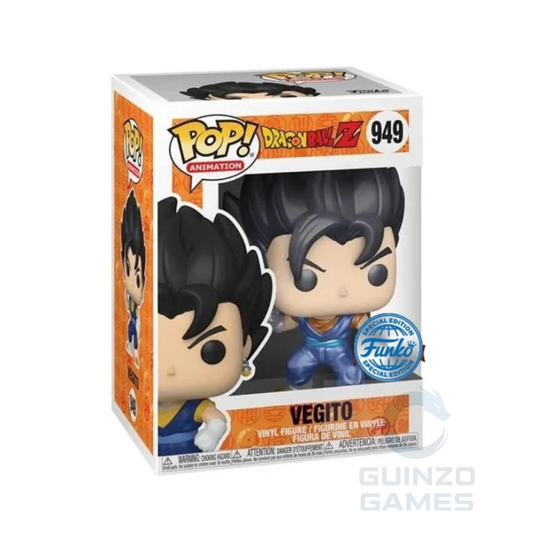 Action figure Funko POP in vinile Vegito in box, badge Special Edition
