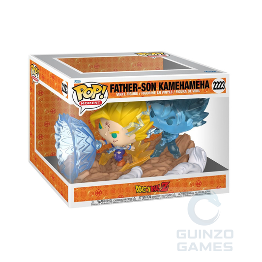 Scatola Funko Pop in vinile con figure Father-Son Kamehameha 2223
