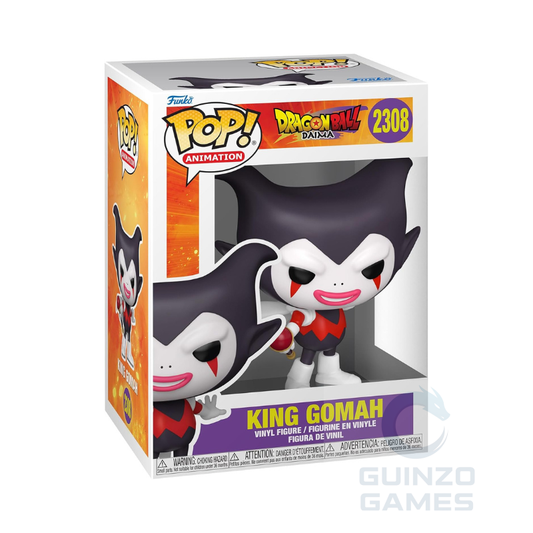 Figura vinilica King Gomah Funko Pop nella scatola, design con cappuccio e artigli