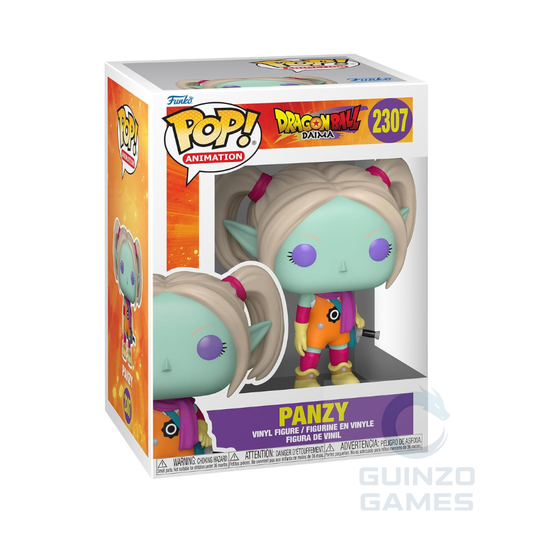 Scatola Funko POP: figurina vinile Panzy, capelli chiari e tuta rossa