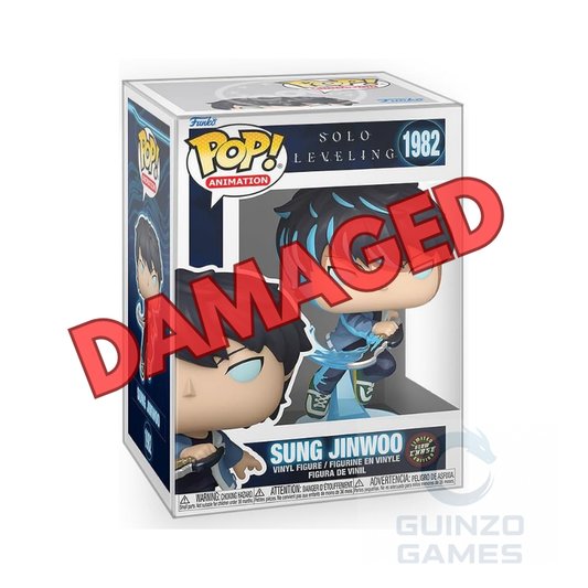 Scatola Funko Pop Animation con figura Sung Jinwoo 1982 Chase