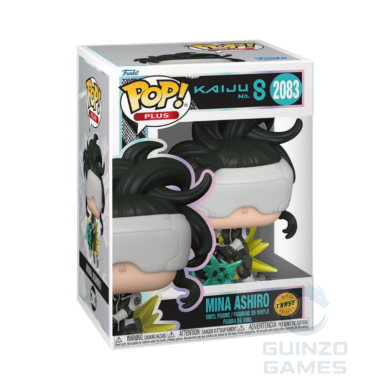 Funko POP Mina Ashiro nella scatola, capelli neri, dettagli bianchi e verde