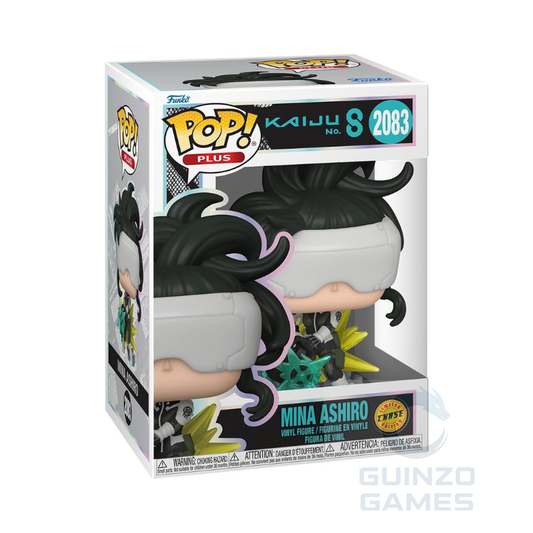 Funko POP Mina Ashiro nella scatola, capelli neri, dettagli bianchi e verde