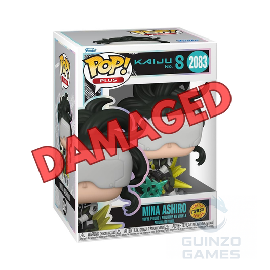 Funko Pop! in scatola di Mina Ashiro 2083 (CHASE) con scritta “DAMAGED”