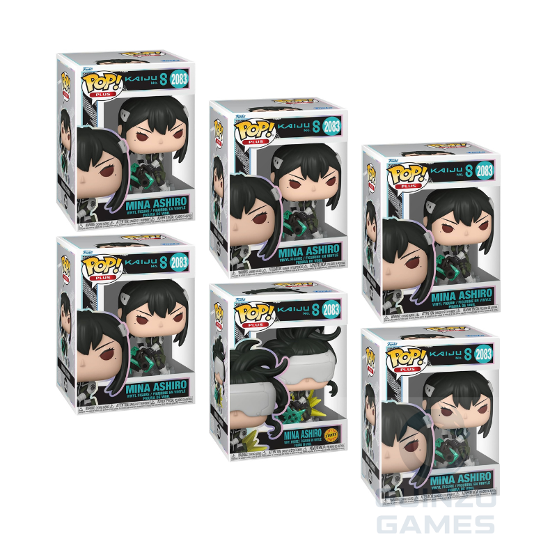 Bundle di figure Funko Pop Mina Ashiro in scatole, versione chase