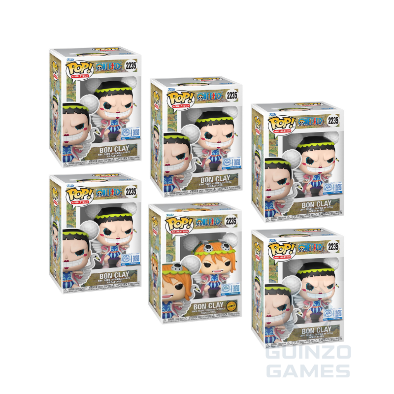 Confezione bundle di figure Funko Pop in scatola di Bon Clay, stile Chase