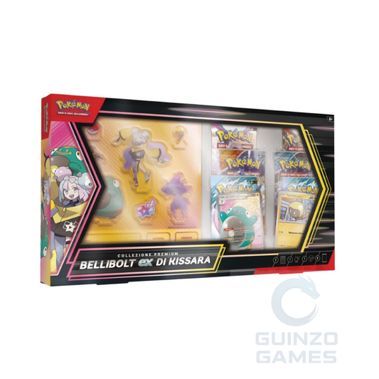 Scatola collezione premium TCG Pokémon Bellibolt ex di Kissara