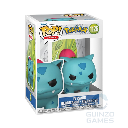 Confezione Funko POP Pokémon con figurina IvySaur blu, 1126