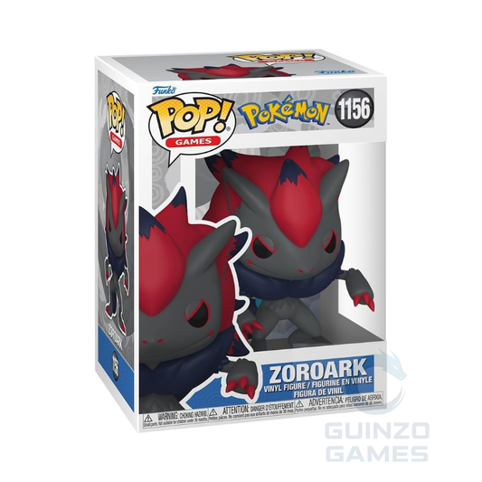 Figura Funko Pop Zoroark Pokémon in vinile, confezione da collezione
