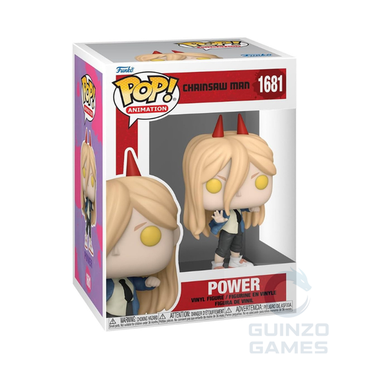 Scatola Funko POP Animation Power 1681: figura vinile con capelli biondi