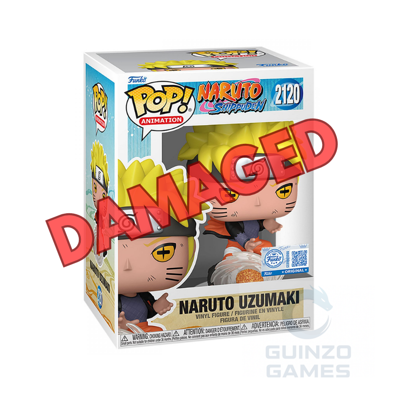 Personaggio Funko Pop in vinile Naruto Uzumaki 2120 in scatola