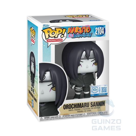 Personaggio Funko POP Naruto Orochimaru Sannin in vinile, scatola da collezione