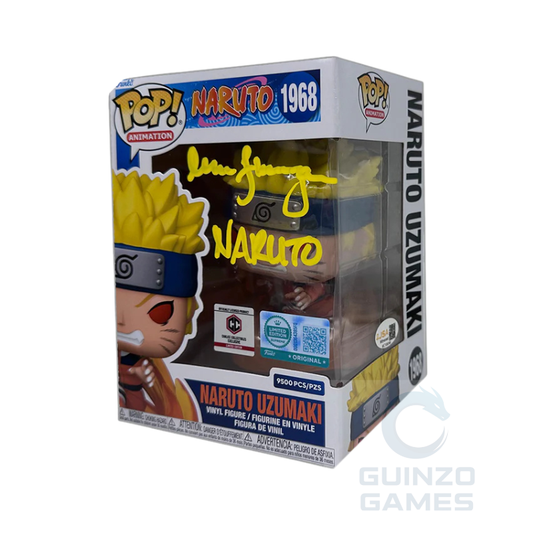 Statua Funko Pop Naruto Uzumaki 1968 in confezione da collezione, edizione firmata